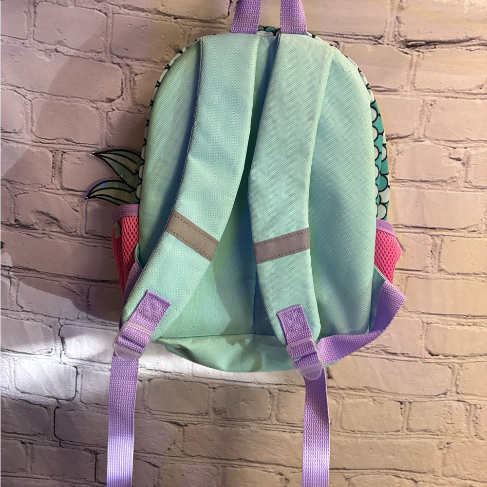 Disney Princess Ariel Bioworld Kids 3D Tail 12" Backpack The Little Mermaid GUC - Picture 6 of 16